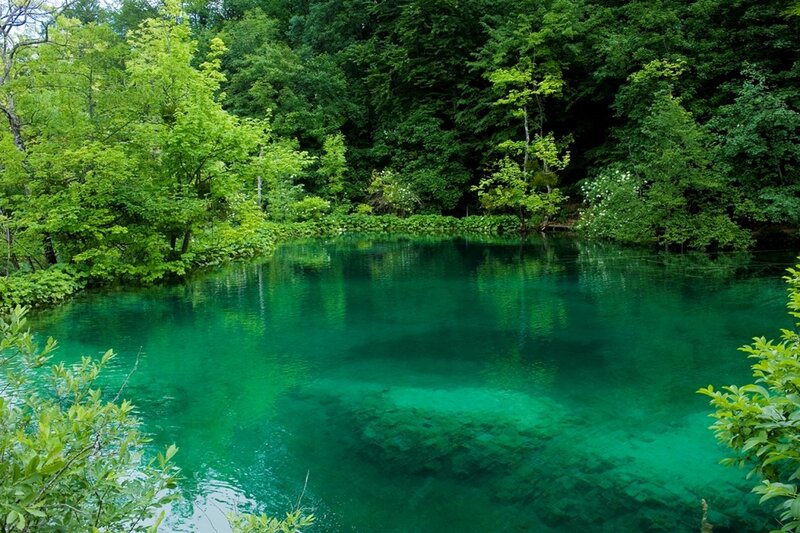 Clear Green Lake