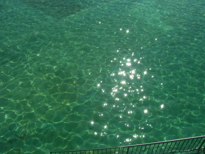 Clear Green Water