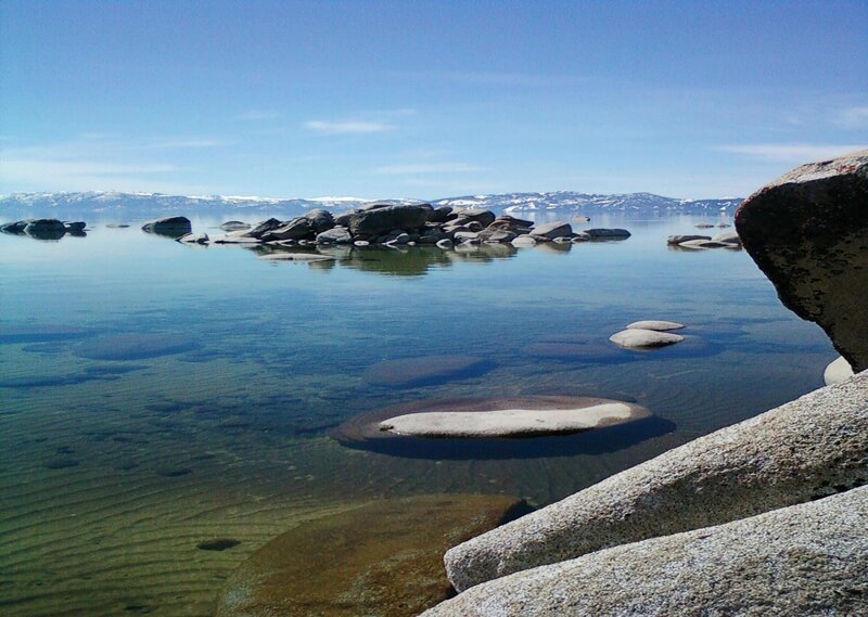 Clear Lake Water with Rocks