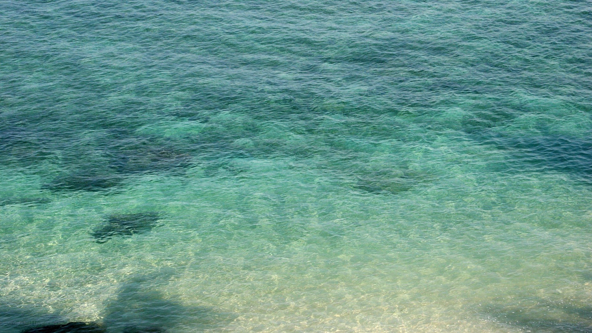 clear ocean water