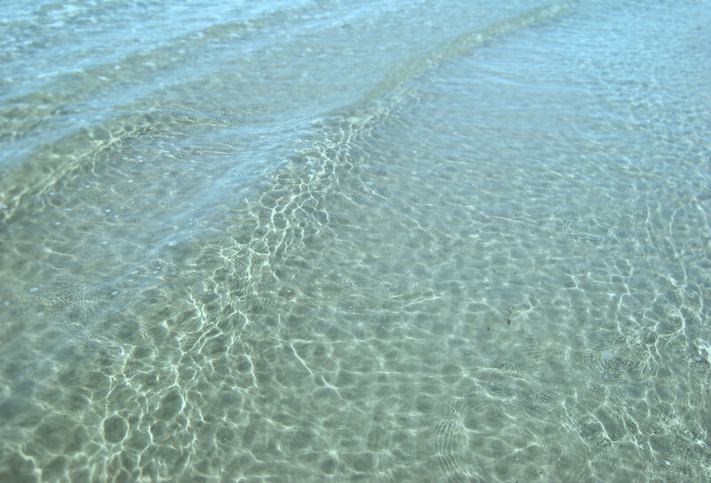 Clear Ocean Water — Blue, Calm, Afternoon, Photograph, Waves