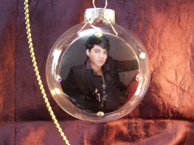 Clear Ornament with Photo