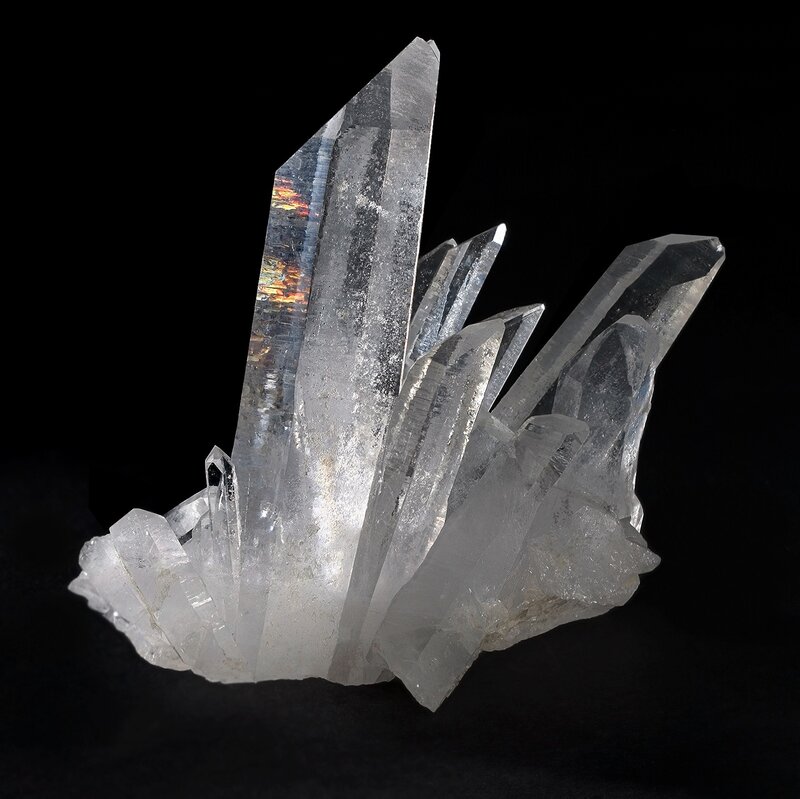 Clear Quartz Crystal Cluster