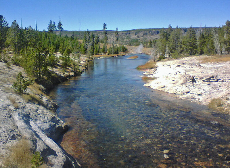 Clear River in Canyon
