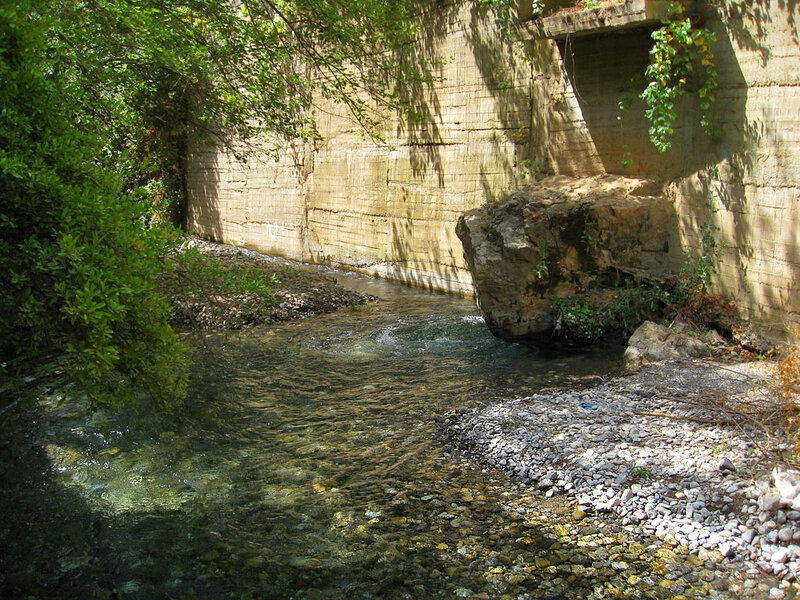 Clear Stream under Bridge