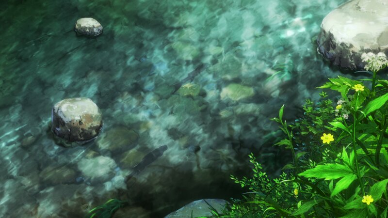 Clear Stream with Fish