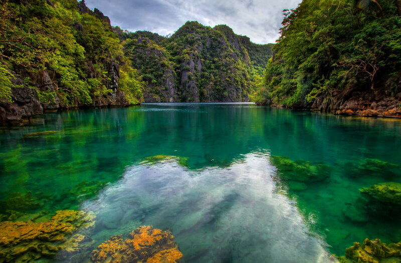 Clear Turquoise Lagoon