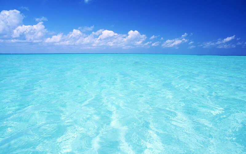 Clear Turquoise Ocean Water