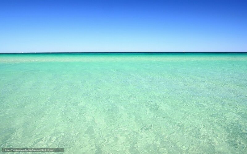 Clear turquoise ocean waters