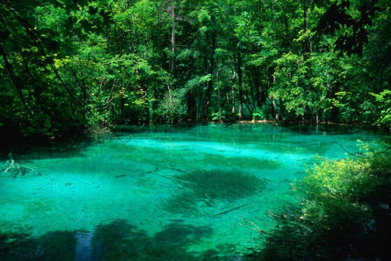 Clear Turquoise Pond