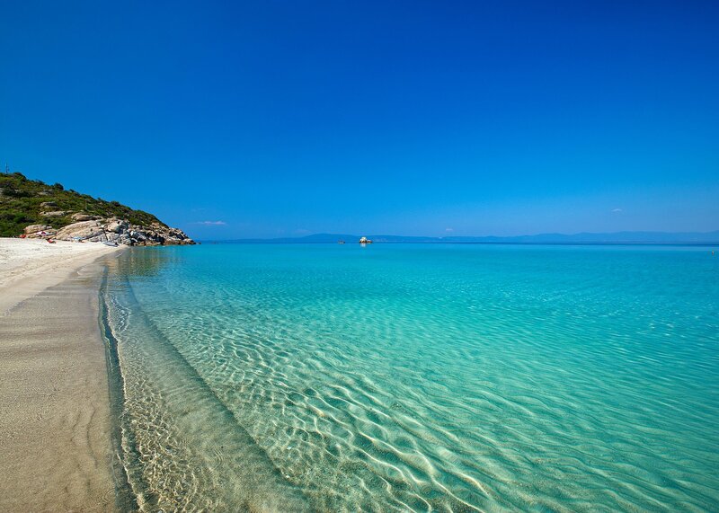 Clear Turquoise Water — Blue