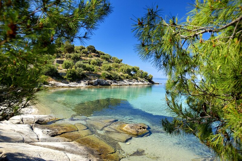 Clear Water Cove — Blue, Serene, Afternoon