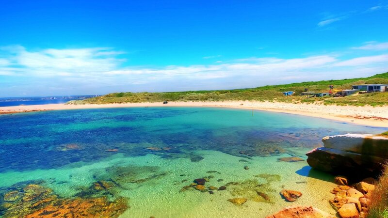 Clear Water Cove — Blue, Serene
