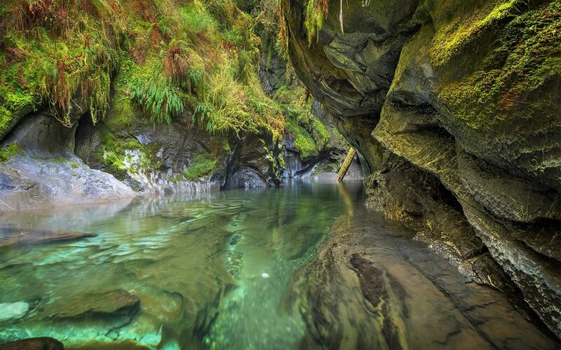 Clear Water in Canyon