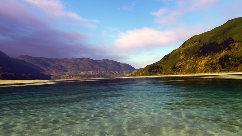 Clear Water Lake — Blue