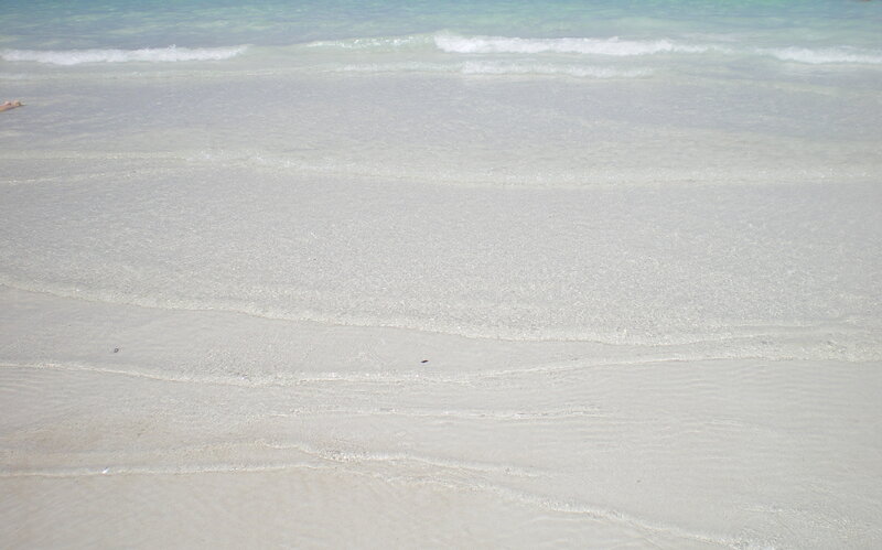 Clear Water on Sand
