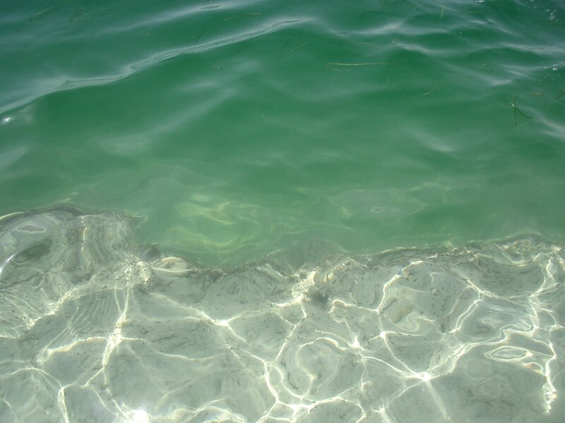 Clear Water over Sand