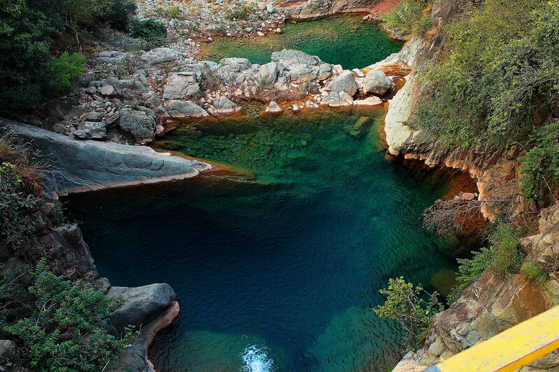 Clear Water Pool in Canyon