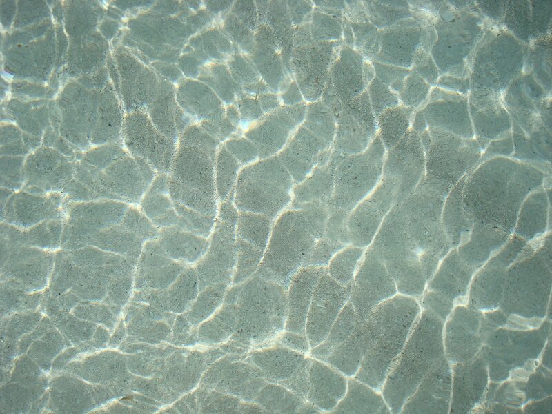 Clear Water Surface — Blue