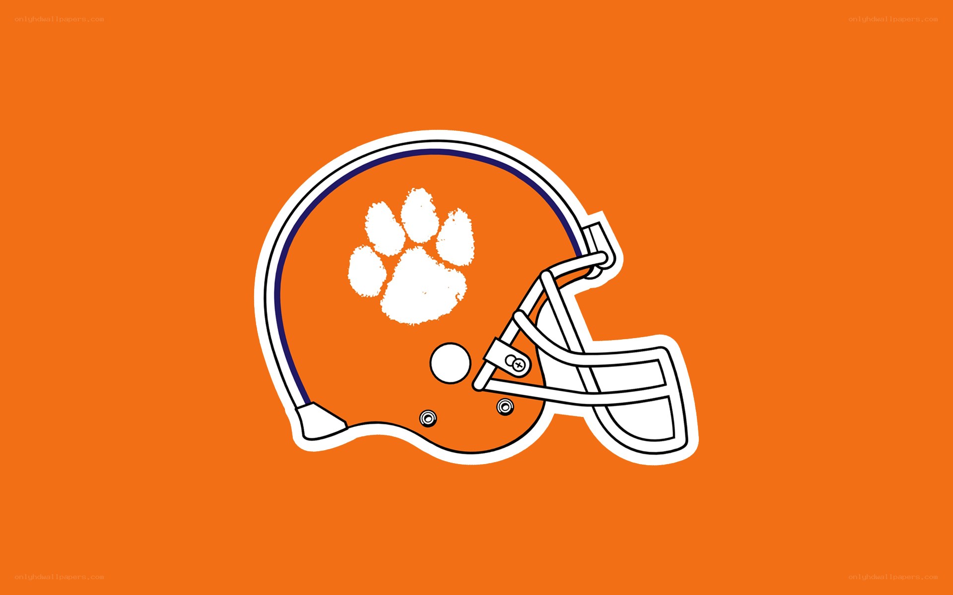 Clemson Tigers helmet logo