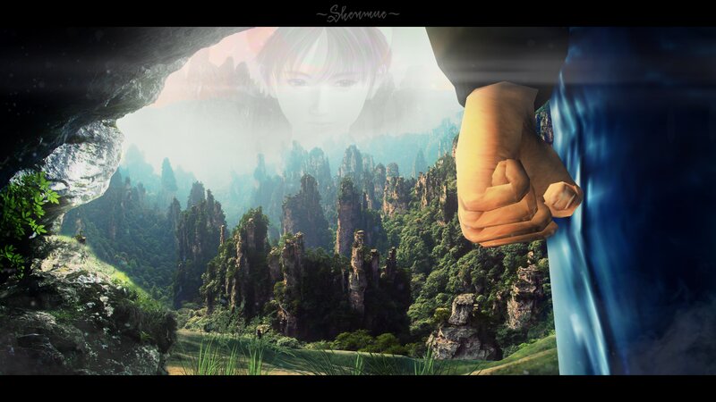 Clenched Fist in Cave