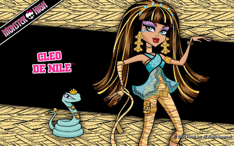 Cleo De Nile with Snake