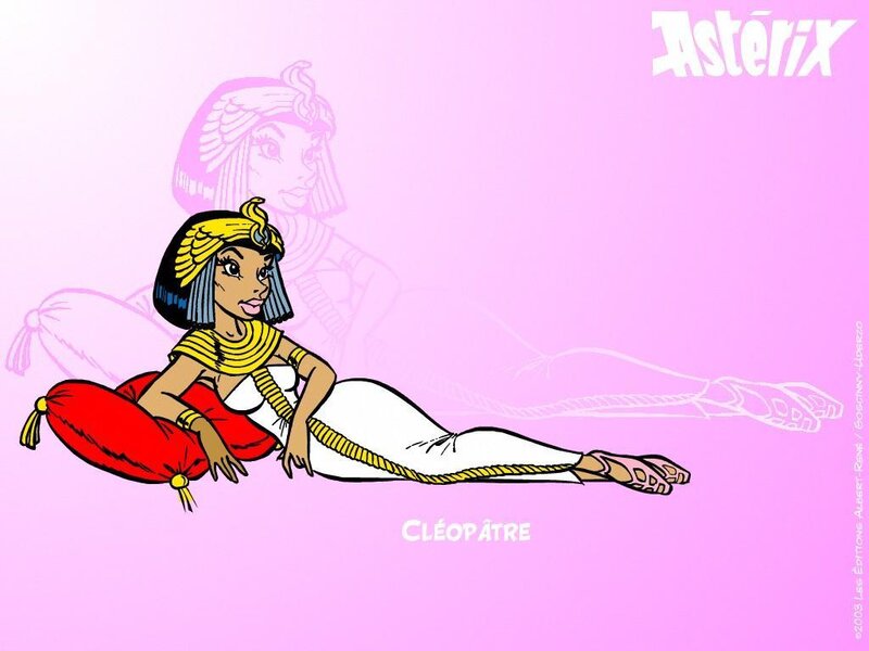 Cleopatra from Asterix
