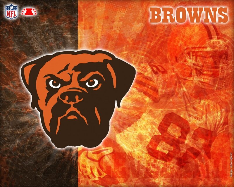 Cleveland Browns Logo — Orange