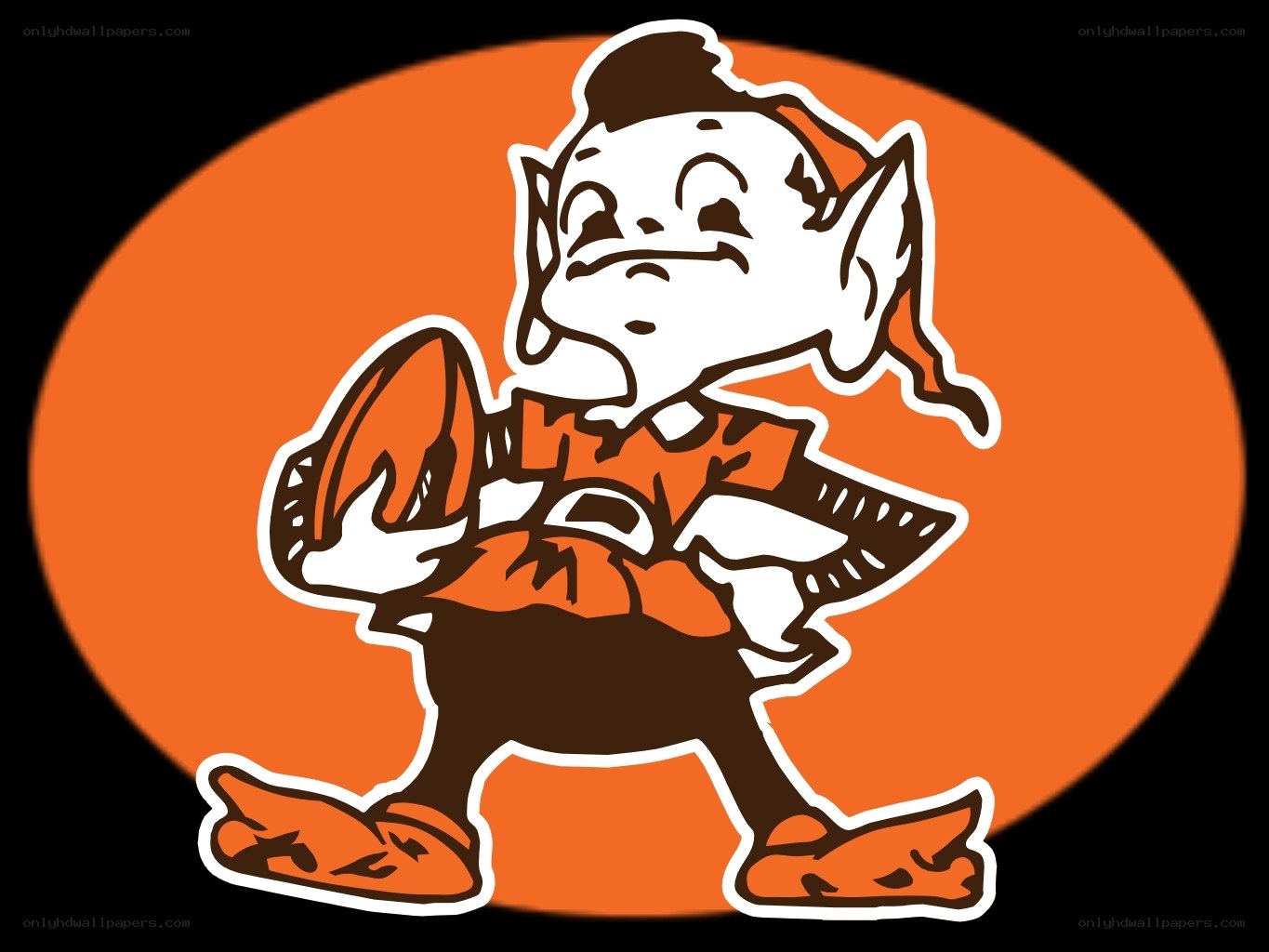 Cleveland Browns mascot logo