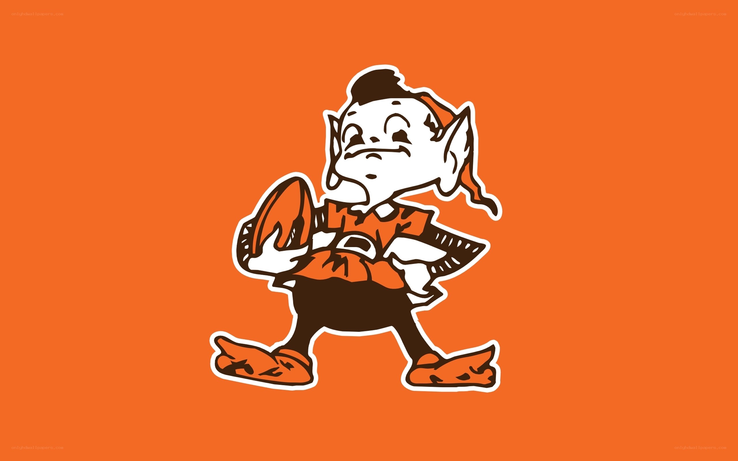 Cleveland Browns mascot logo
