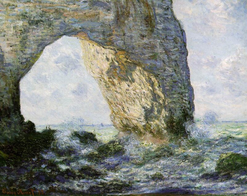 Cliff Arch by the Sea