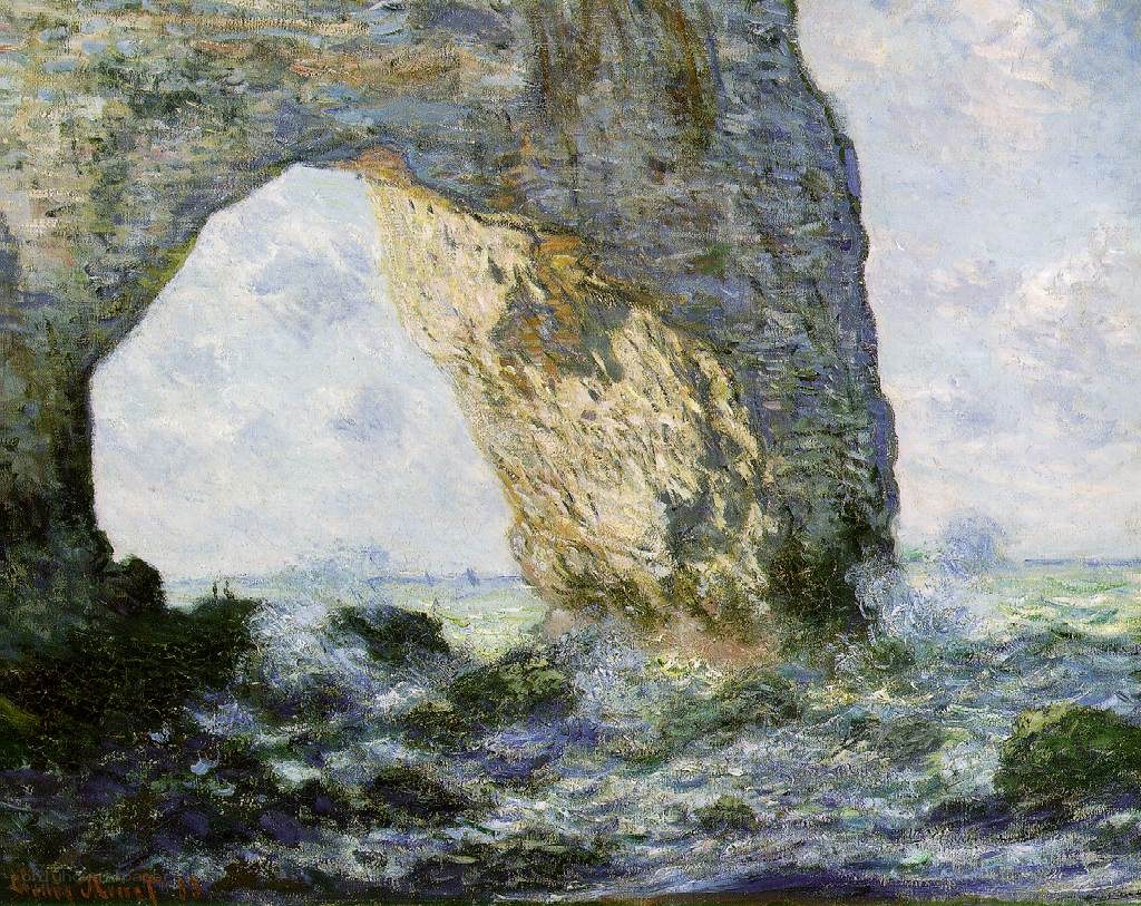 Cliff Arch by the Sea