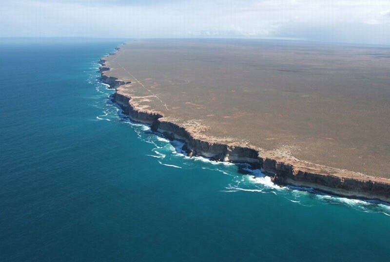 Cliff Coastline — Blue, Dramatic