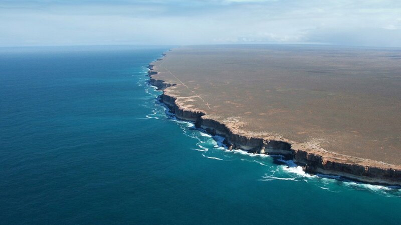 Cliff Coastline — Blue, Serene