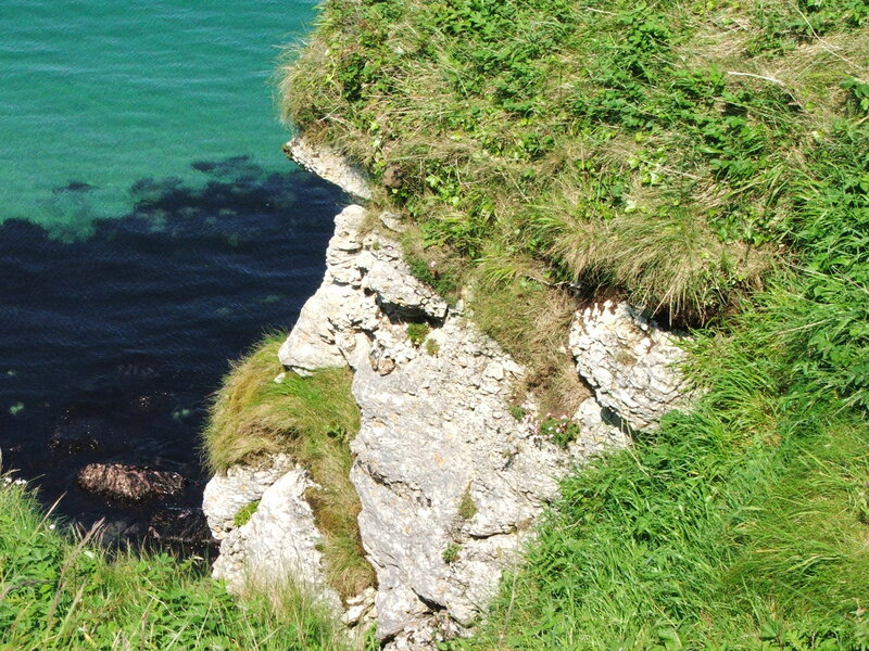 Cliff Edge Overlooking Sea