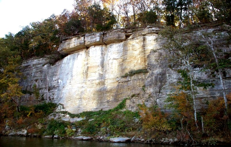 Cliff Face by River