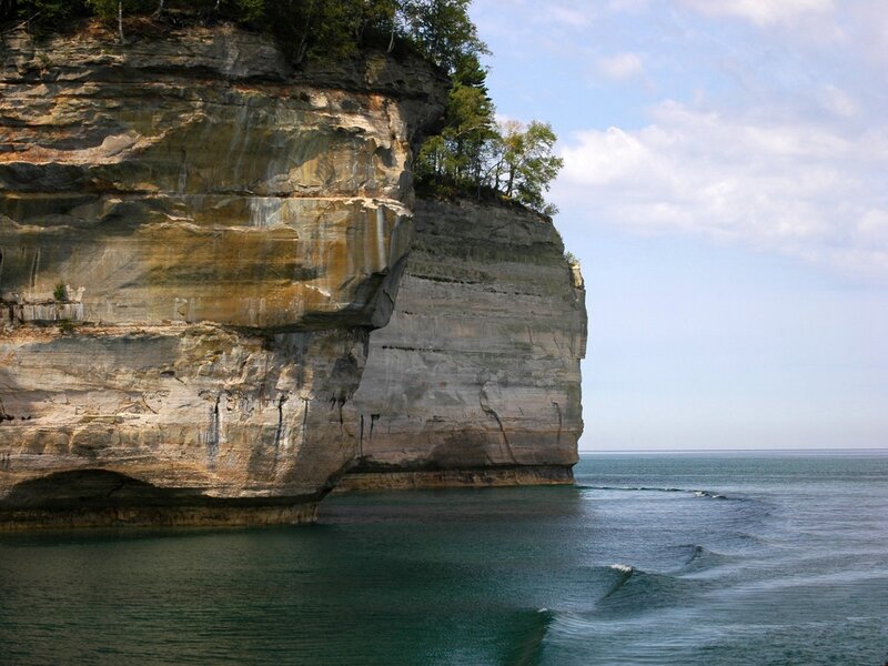Cliff Face by Water