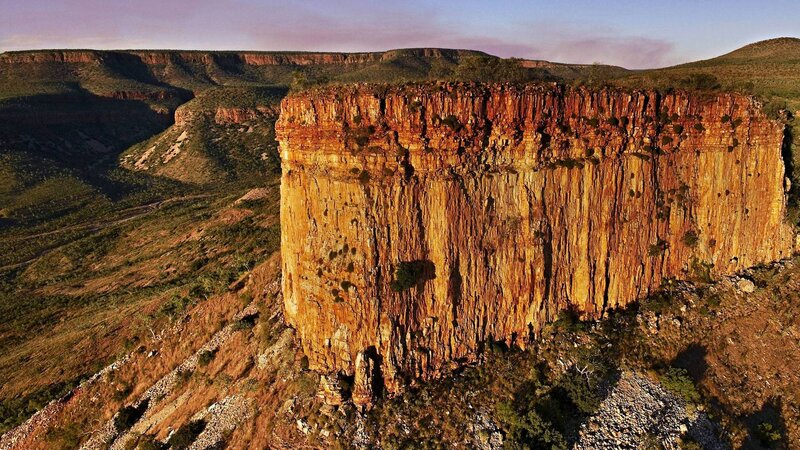 Cliff Face in Canyon