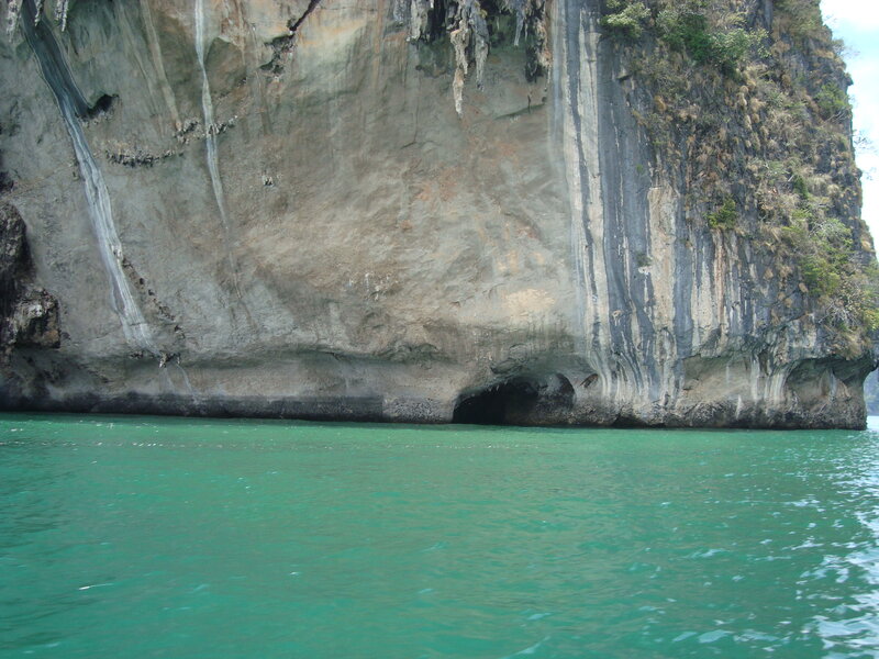 Cliff Face with Cave