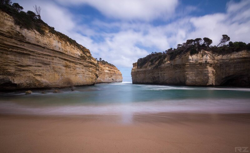 Cliff-lined Cove