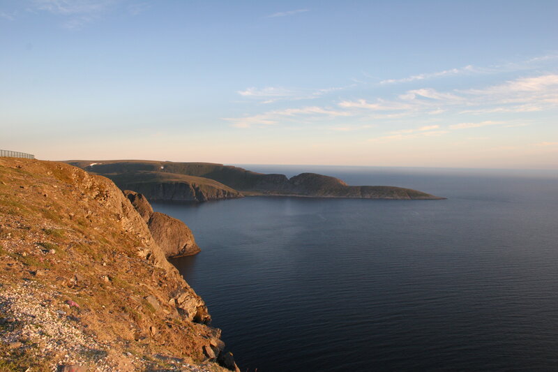 Cliff Overlooking Sea