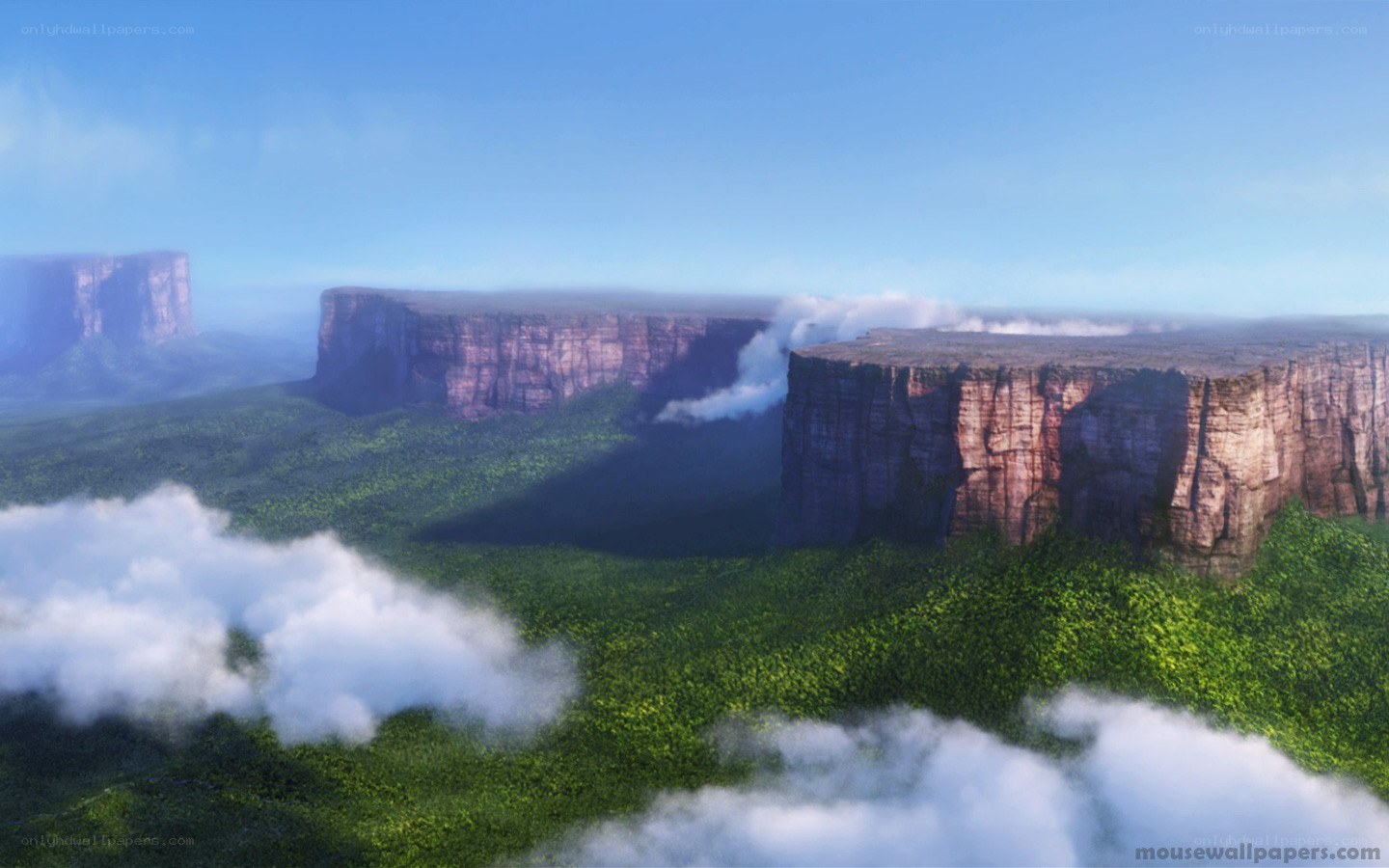 cliff plateau landscape
