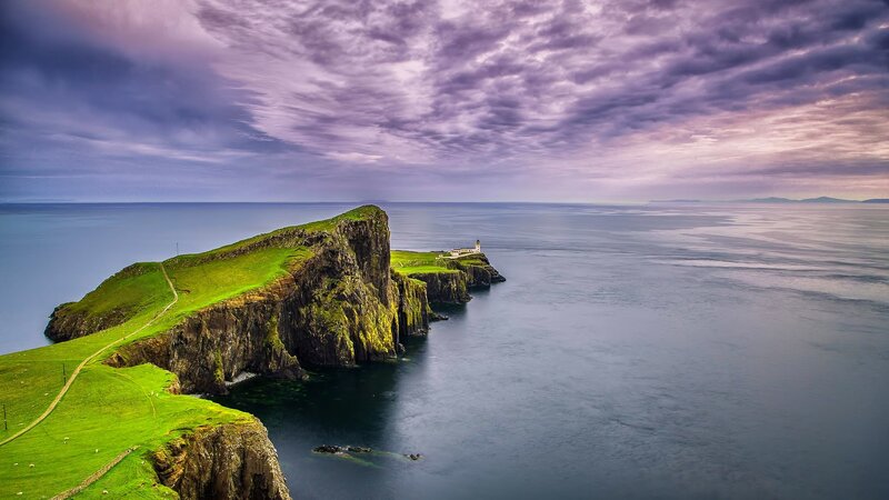 Cliff with Lighthouse