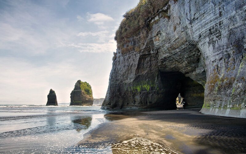 Cliff with Sea Stacks