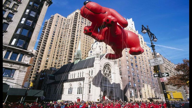 Clifford the Big Red Dog balloon