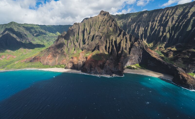 Cliffs and Ocean Bay