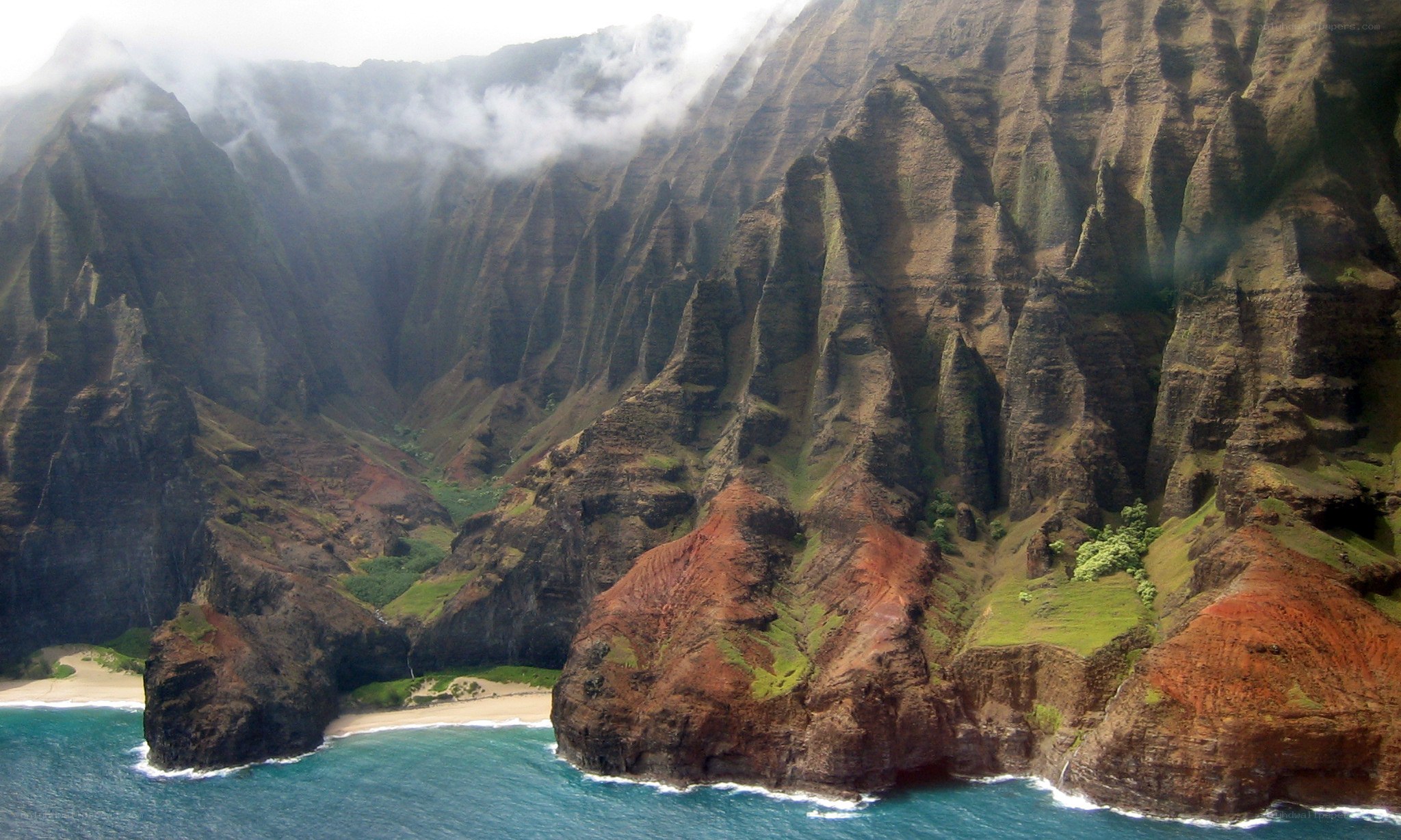 cliffs and ocean coastline