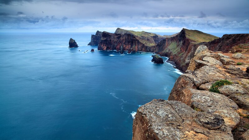 Cliffs and Ocean