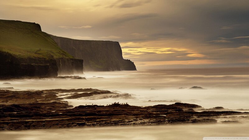 Cliffs at Coastal Shoreline