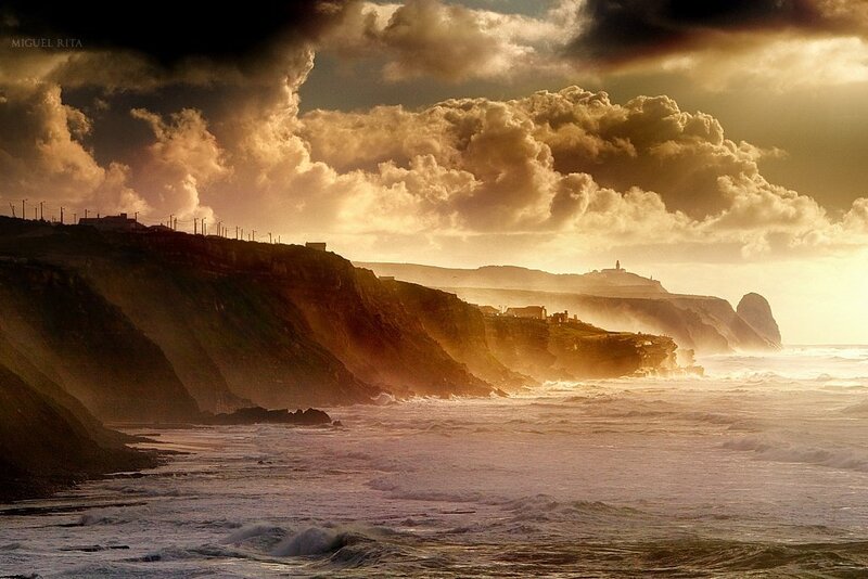 Cliffs by the Ocean — Brown